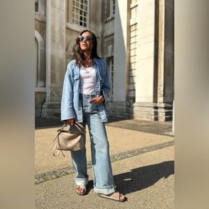 Citizens Of Humanity Ayla baggy cuffed Jeans in Skylights 26